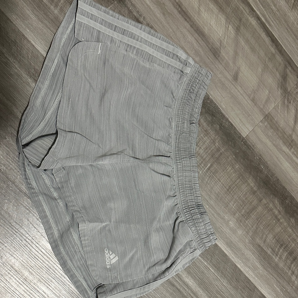Adidas Light Gray Performance Shorts